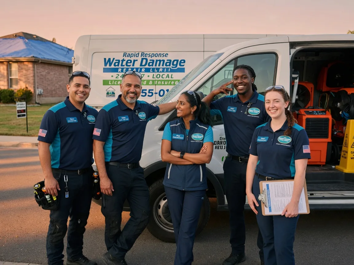 Water Damage Restoration company in Garwood, TX